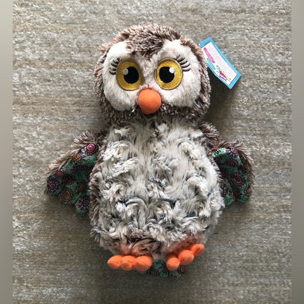 Little Brownie Bakers 10 inch  Owl Celebrating a Century of Girl Scout Cookies